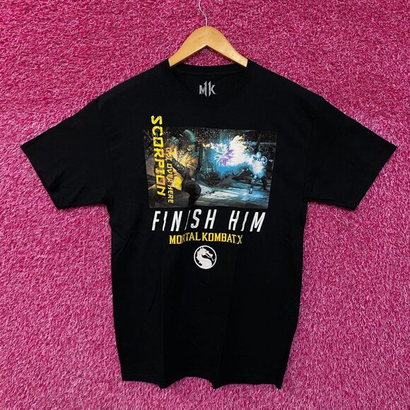 Mortal Kombat Scorpion Vs Sub Zero Tshirt size medium - Picture 1 of 4